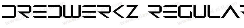Dredwerkz Regular字体转换